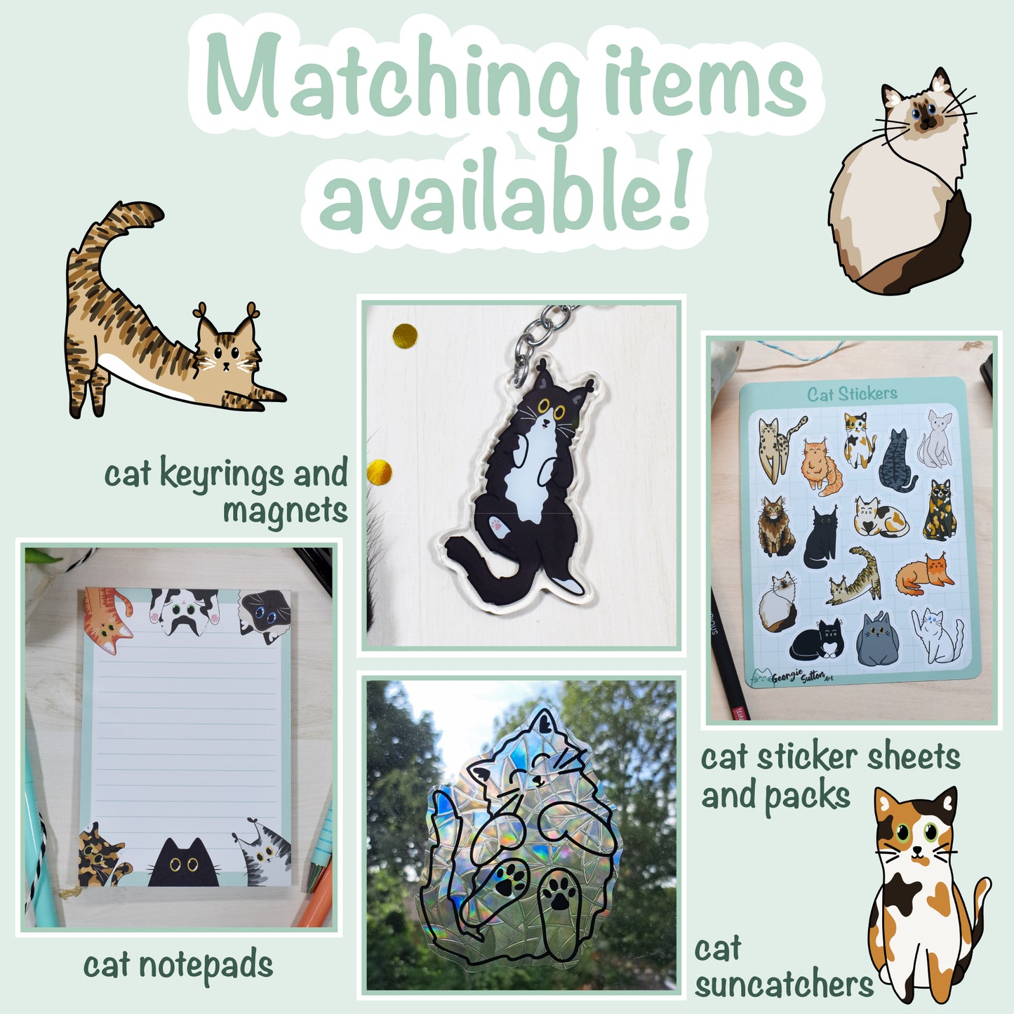 Sitting Cat Suncatcher
