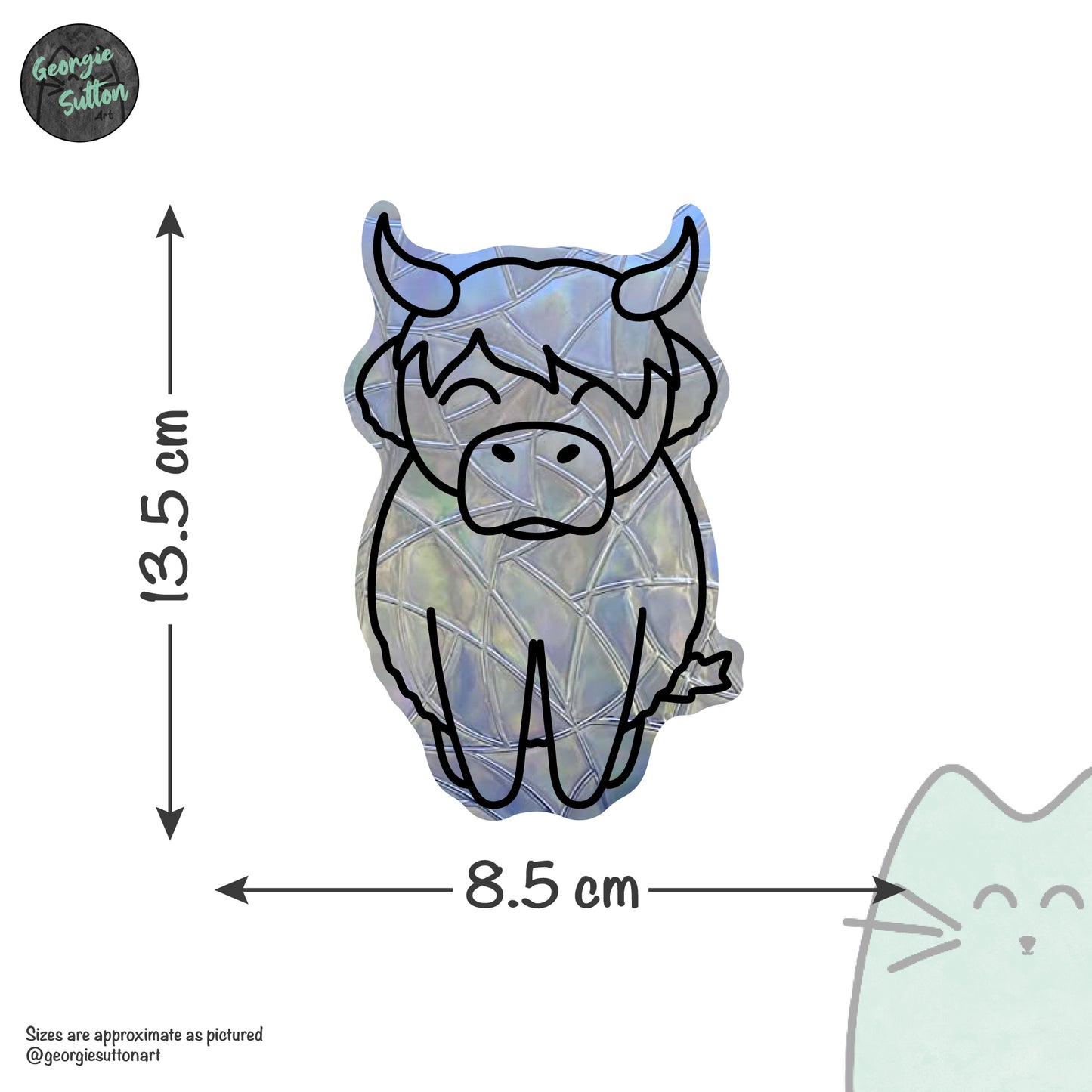 Highland Cow Suncatcher