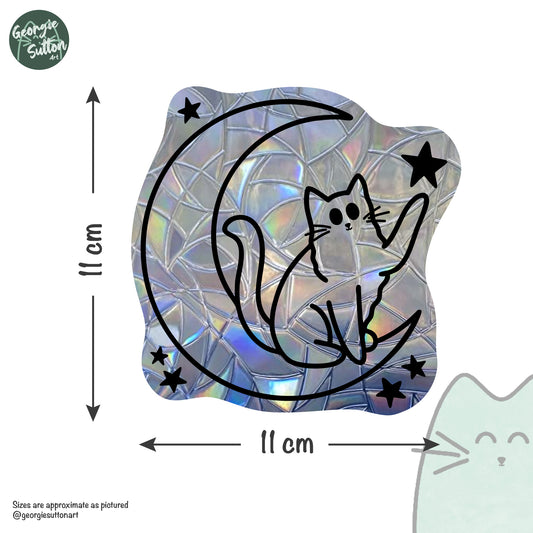 Celestial Cat Suncatcher