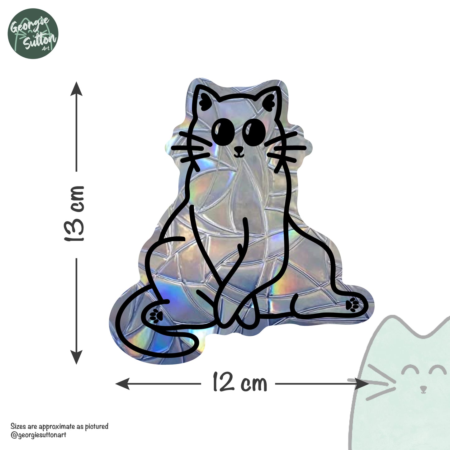 Sitting Cat Suncatcher