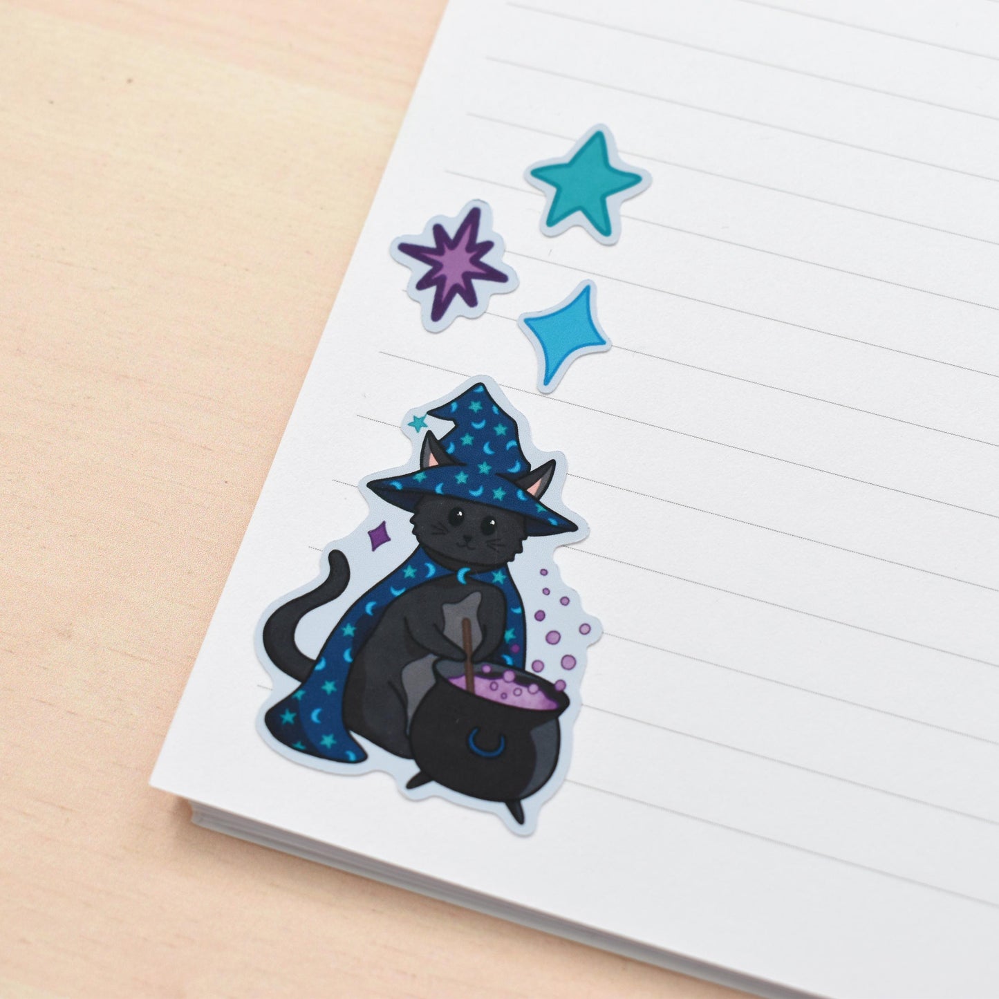Celestial Cat Sticker Sheet