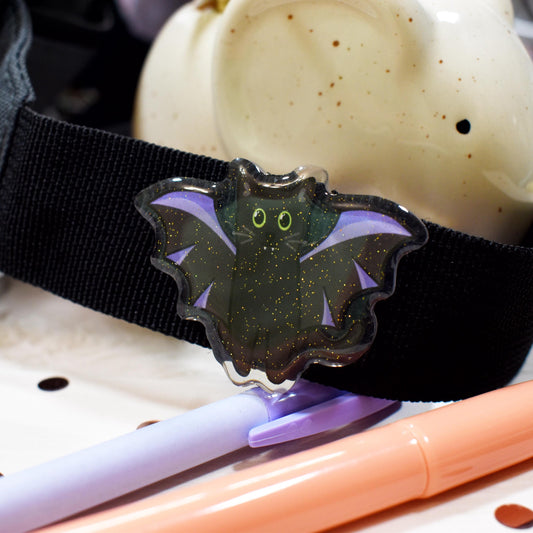 Bat Cat Pin Badge
