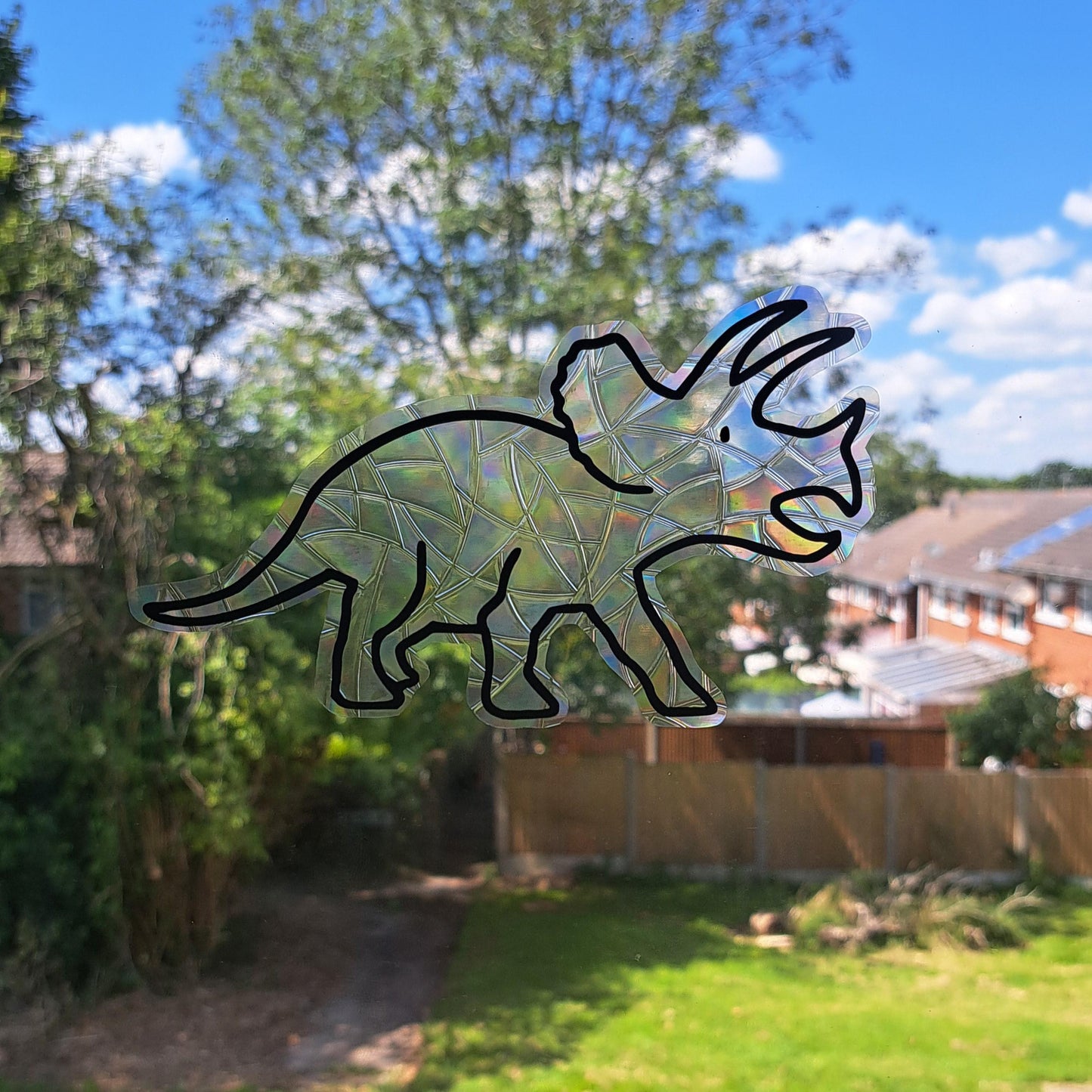 Triceratops Suncatcher