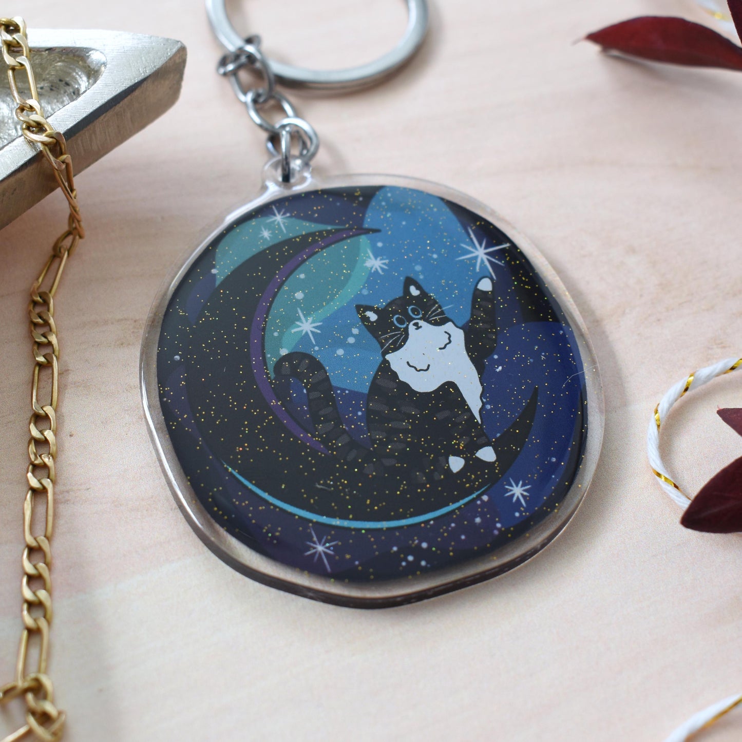Celestial Cat Magnet