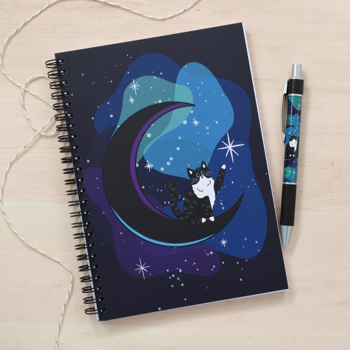 Celestial Cat Notebook