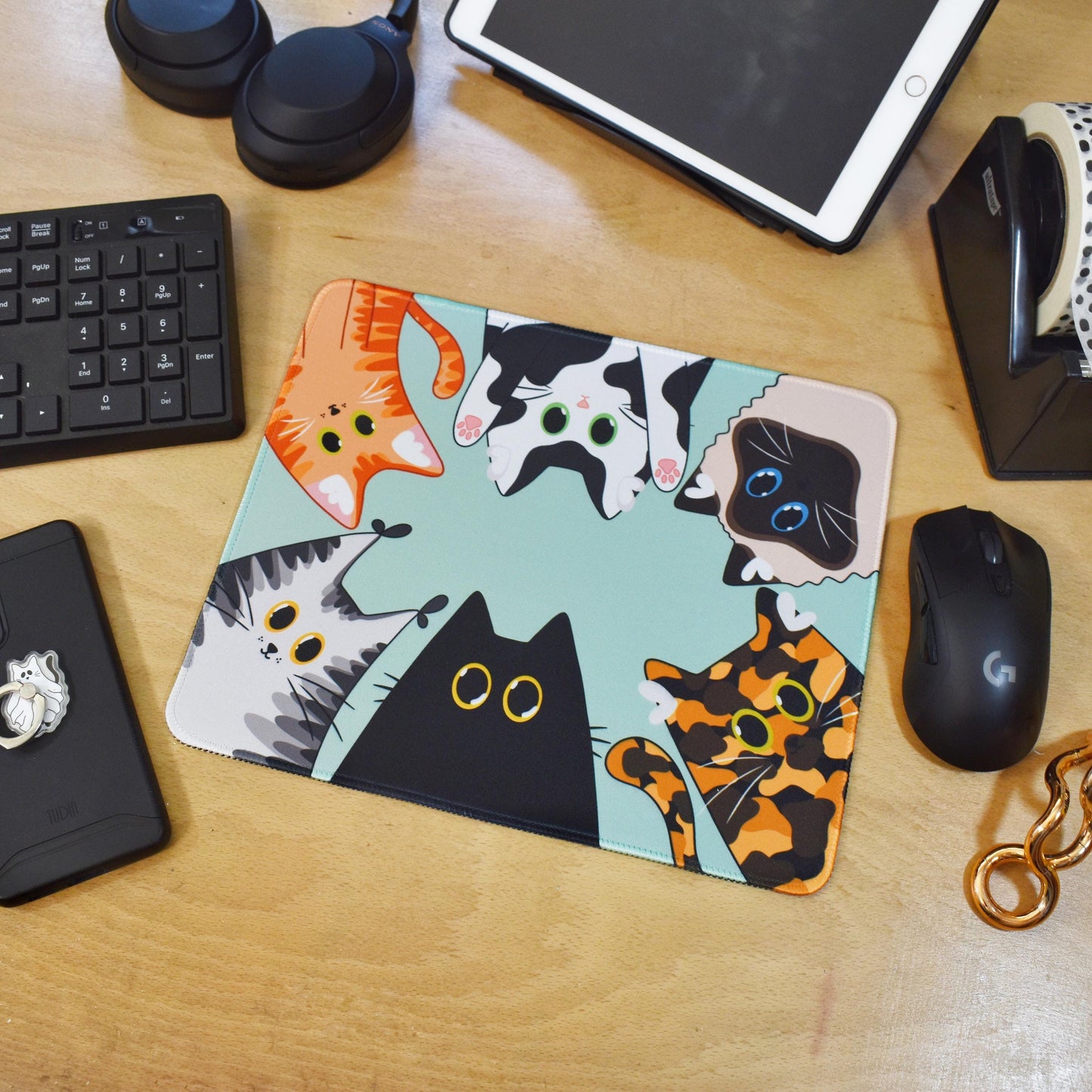 Chunky Cats Mousepad