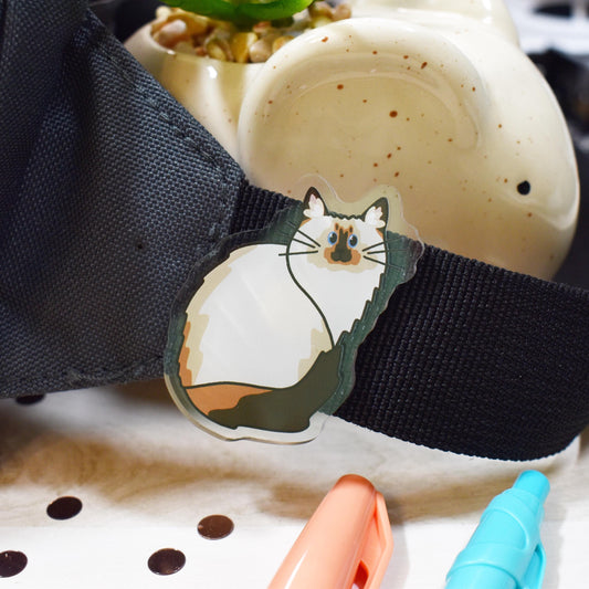 Ragdoll Cat Pin Badge