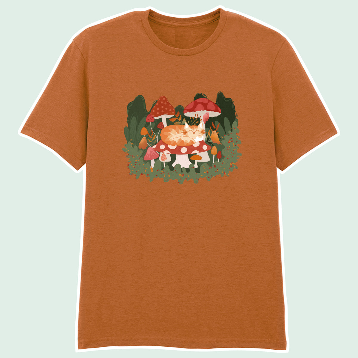 Mushroom Cat T-Shirt
