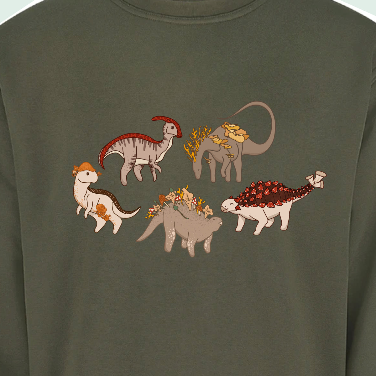 Mushroom Dino Sweatshirt