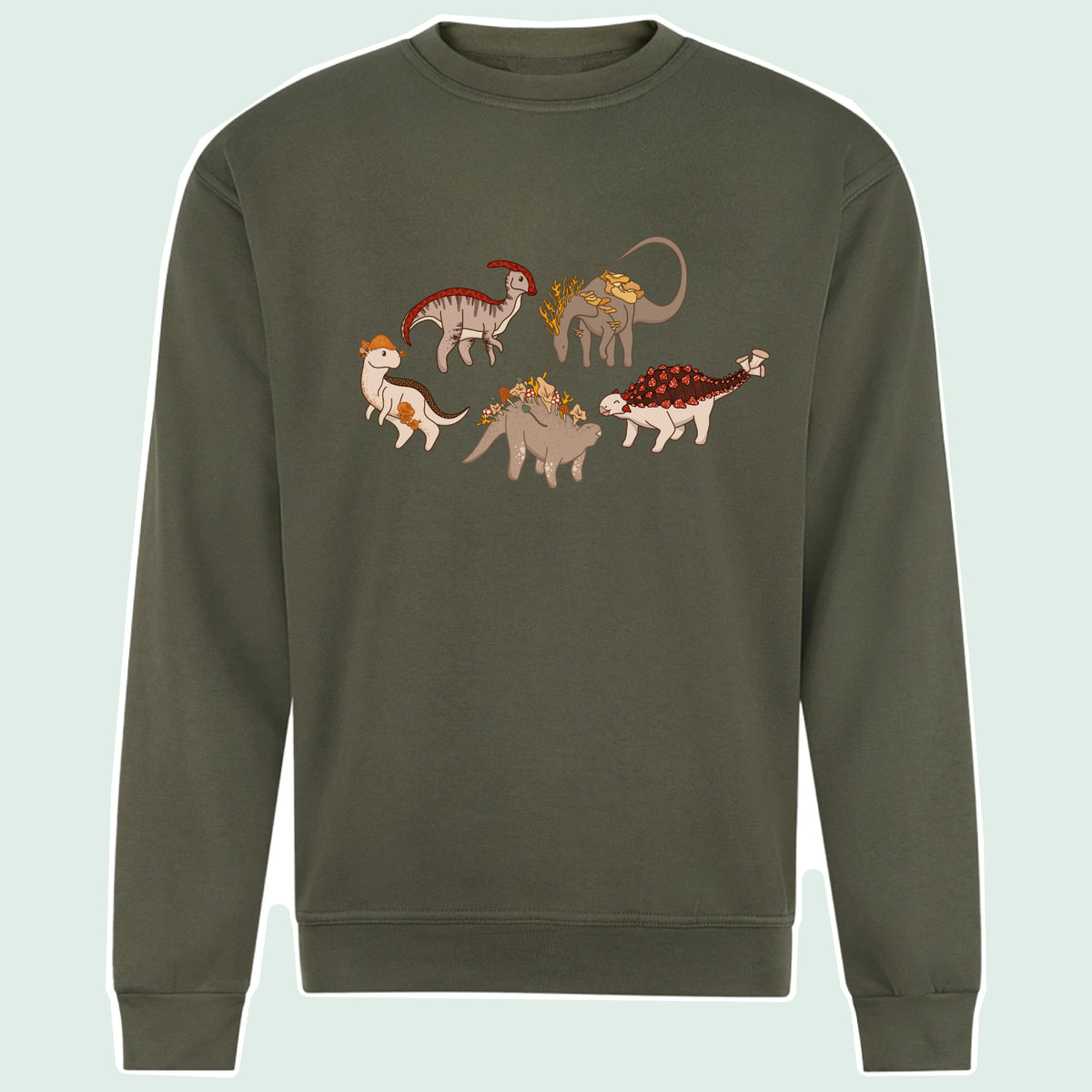 Mushroom Dino Sweatshirt